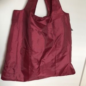 Cute Burgundy Loqi Reusable Tote Bag